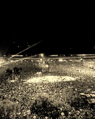 Live concert by Lady Gaga